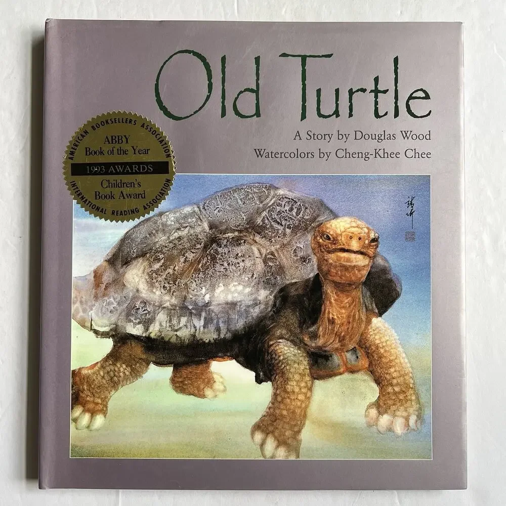 Old Turtle A Story by Douglas Wood Watercolors by Cheng Khee Chee Hardcover